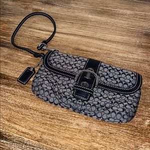 Coach wristlet/ clutch